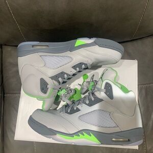 Air Jordan 5 Green Bean